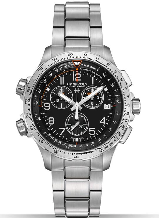 Hamilton Khaki X-Wind Chrono GMT H77912135 Men's Watch
